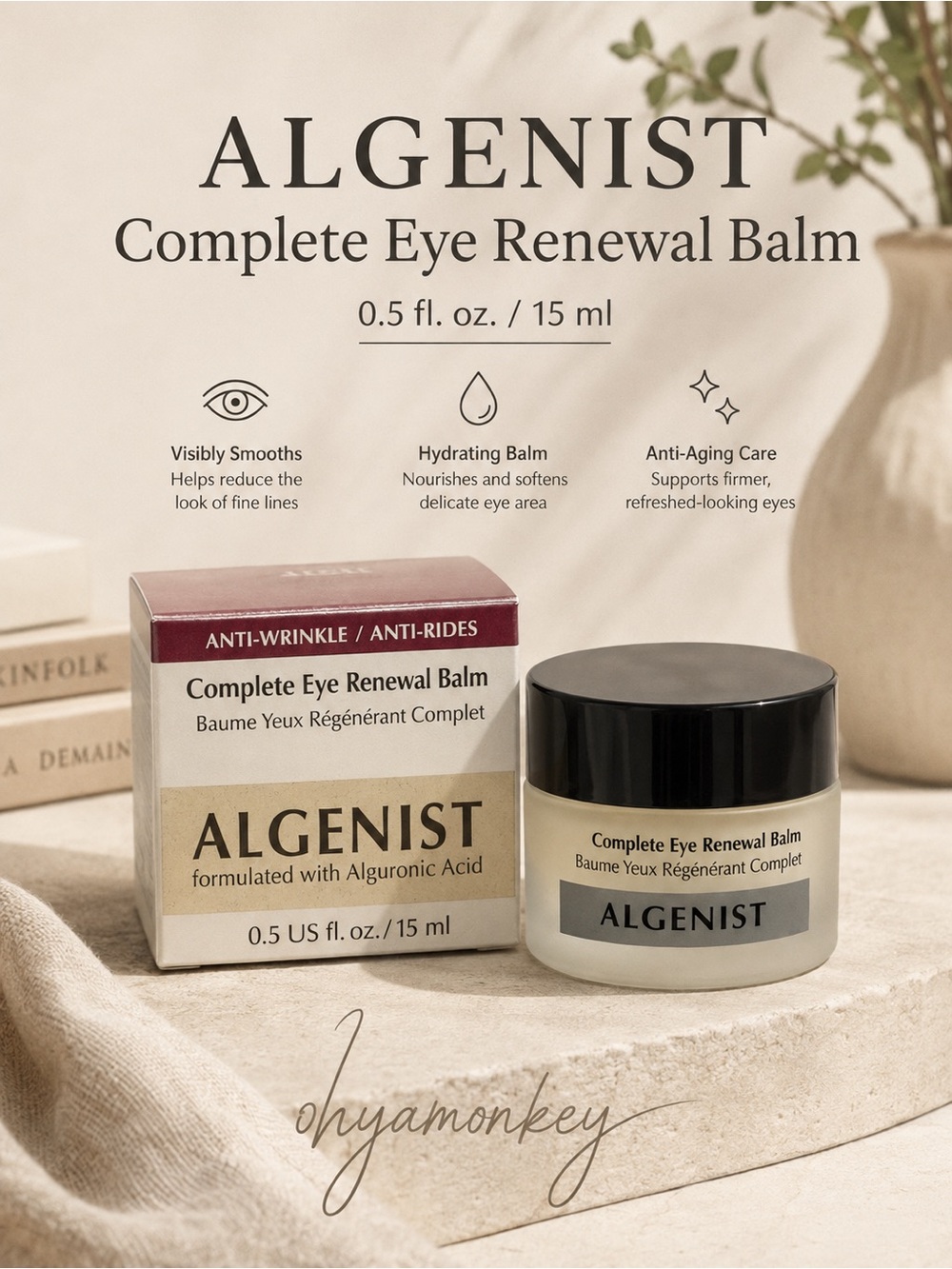 Algenist Complete Eye Renewal Balm in Cream